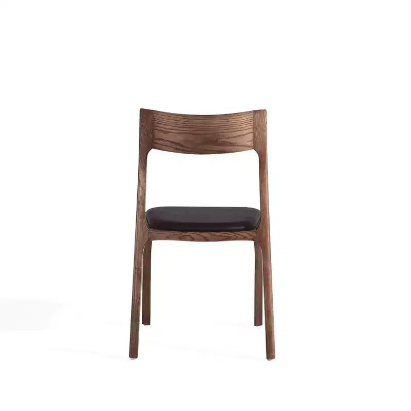 Set di 2 sedie da pranzo impilabili moderne imbottite in similpelle nera - Manhattan Comfort