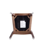 Set di 2 sedie da pranzo impilabili moderne imbottite in similpelle nera - Manhattan Comfort