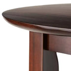 5pc Fiona Counter Height Dining Set with 4 Swivel Stools Wood/Antique Walnut - Winsome