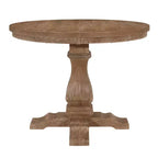 Christopher Knight Home 5pc Felly Upholstered Expandable Dining Set Natural Brown/Light Ash/Light Beige Tweed