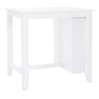 Powell 3 pz Shelby Set da pranzo salvaspazio altezza bancone grigio