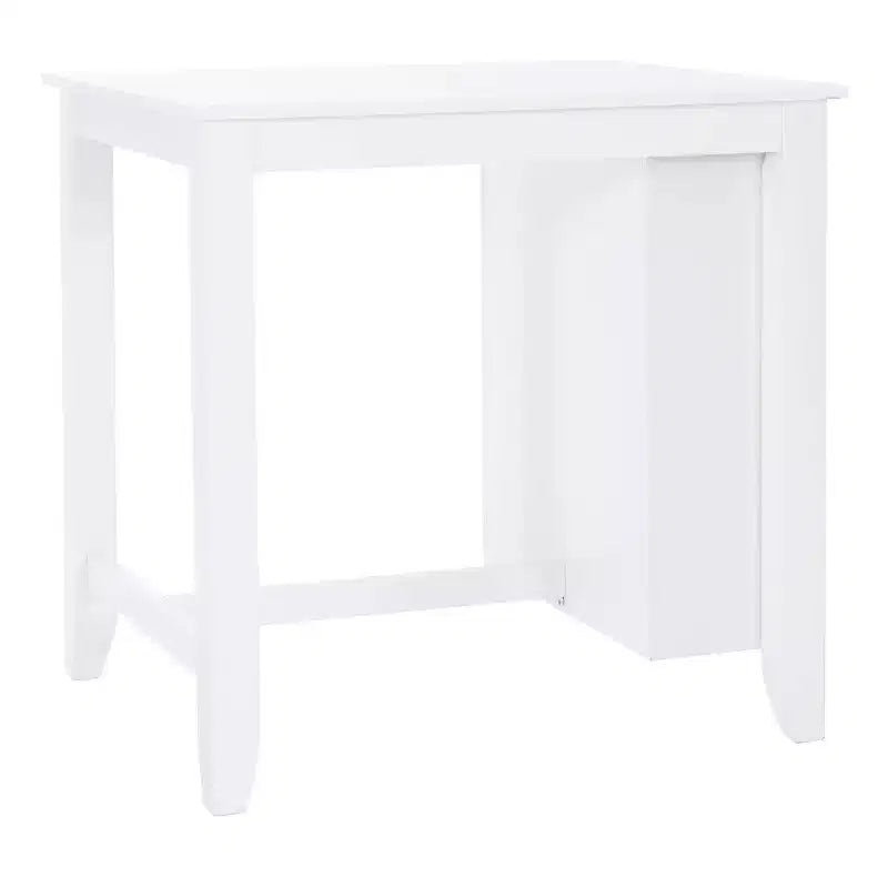 Powell 3 pz Shelby Set da pranzo salvaspazio altezza bancone grigio