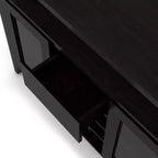 Farzon Transitional 9 Bottle Storage Buffet Server Espresso - miBasics