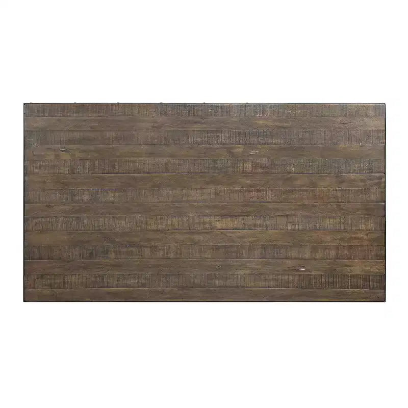 78" Raphaela Dining Table Weathered Cherry Finish - Acme Furniture