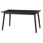 Lifestorey 6pc Whitney Rectangular Dining Set Black