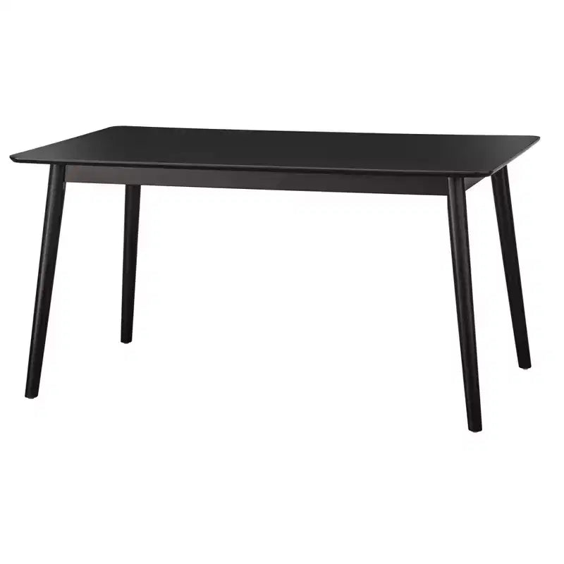 Lifestorey 6pc Whitney Rectangular Dining Set Black