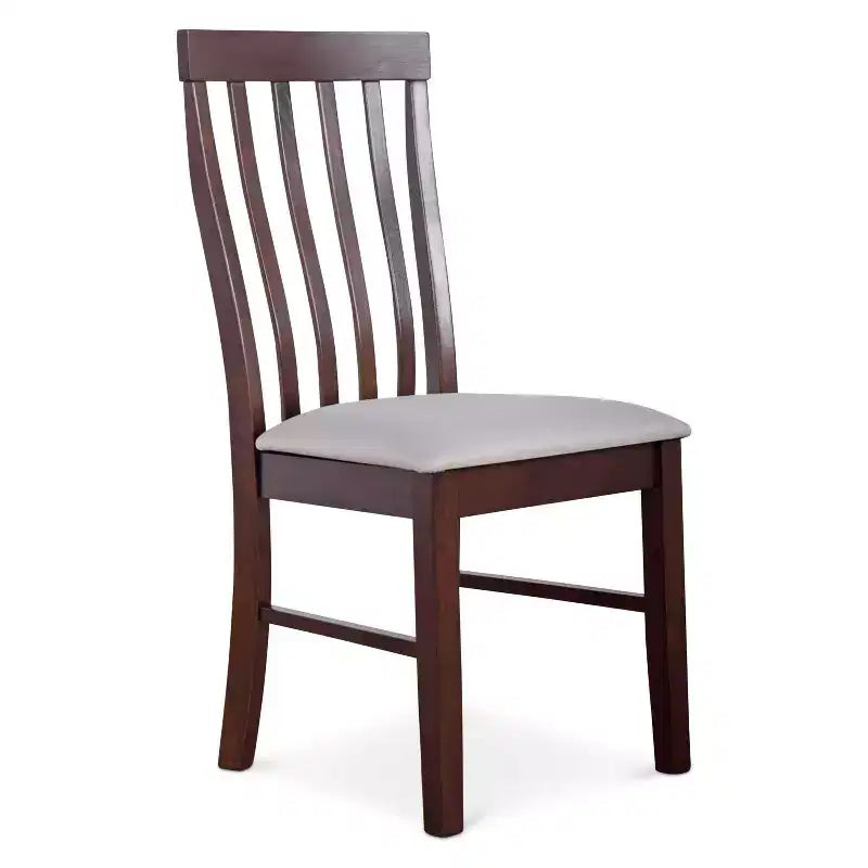Home Design 7pc Jesse Dining Set Dark Brown