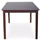 Home Design 7pc Jesse Dining Set Dark Brown