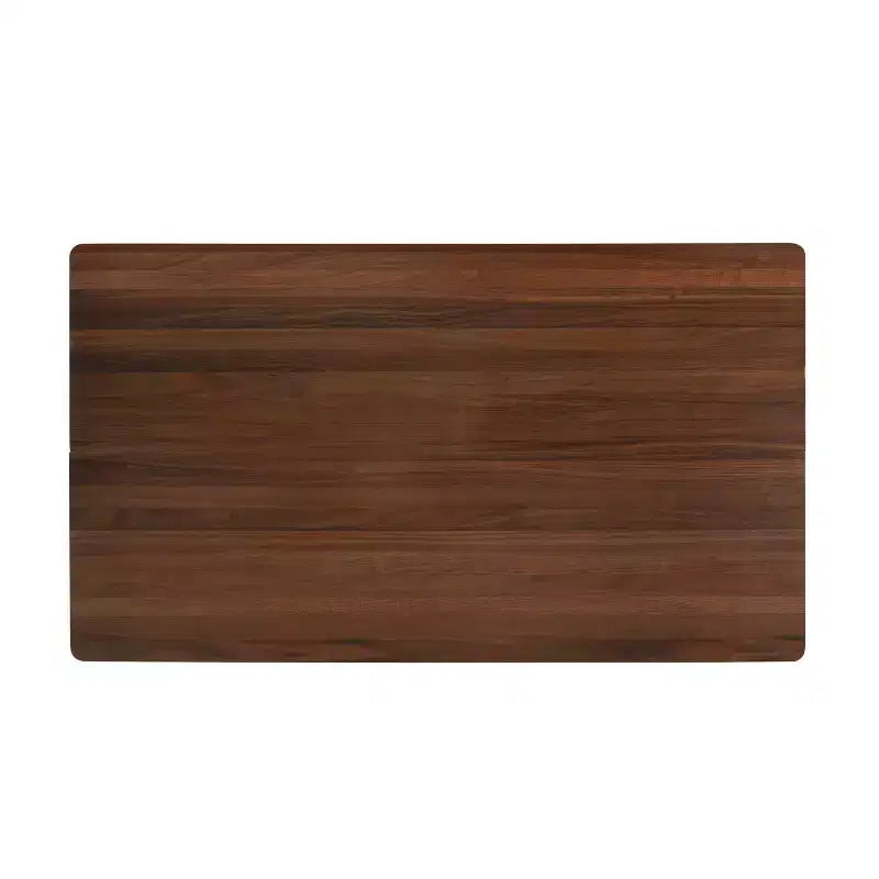 Christopher Knight Home Rowan Rustic 63" Dining Table with Double Pedestal Base Walnut