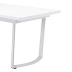 Palton 60-72" Dining Tables High Gloss White - Acme Furniture: Sleek Extendable Rectangle for 6