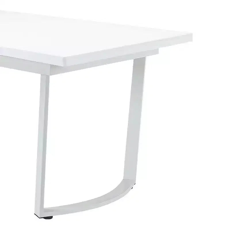 Palton 60-72" Dining Tables High Gloss White - Acme Furniture: Sleek Extendable Rectangle for 6