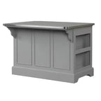 Acme Furniture Urrur Kitchen Island Gray Finish