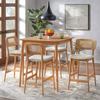 Buylateral Tavolo Quadrato Altezza Contro Light Oak