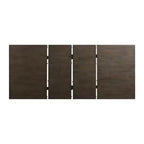 7pc Jasper Extendable Dining Table & Six Upholstered Side Chairs Toasted Walnut - Picket House Furnishings