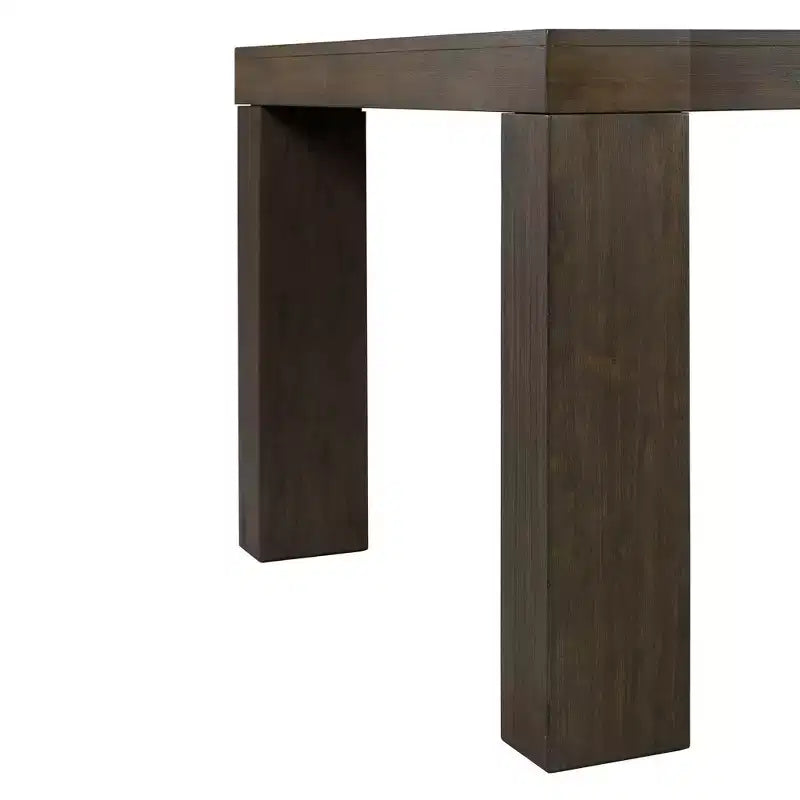 7pc Jasper Extendable Dining Table & Six Upholstered Side Chairs Toasted Walnut - Picket House Furnishings