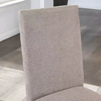 HOMES: Inside + Out Set da Pranzo Transizionale Brightpeak 7 pezzi Nero Antico/Grigio