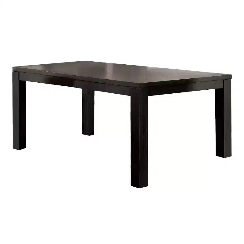 HOMES: Inside + Out Set da Pranzo Transizionale Brightpeak 7 pezzi Nero Antico/Grigio