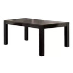 HOMES: Inside + Out Set da Pranzo Transizionale Brightpeak 7 pezzi Nero Antico/Grigio