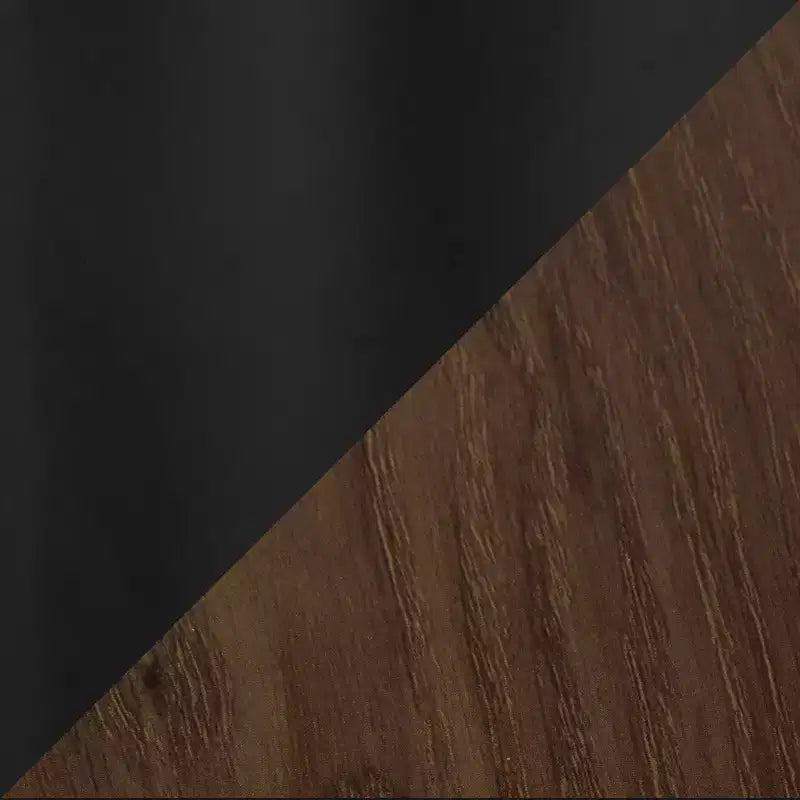 LumiSource Canary Wood Dining Table Black Metal/Walnut