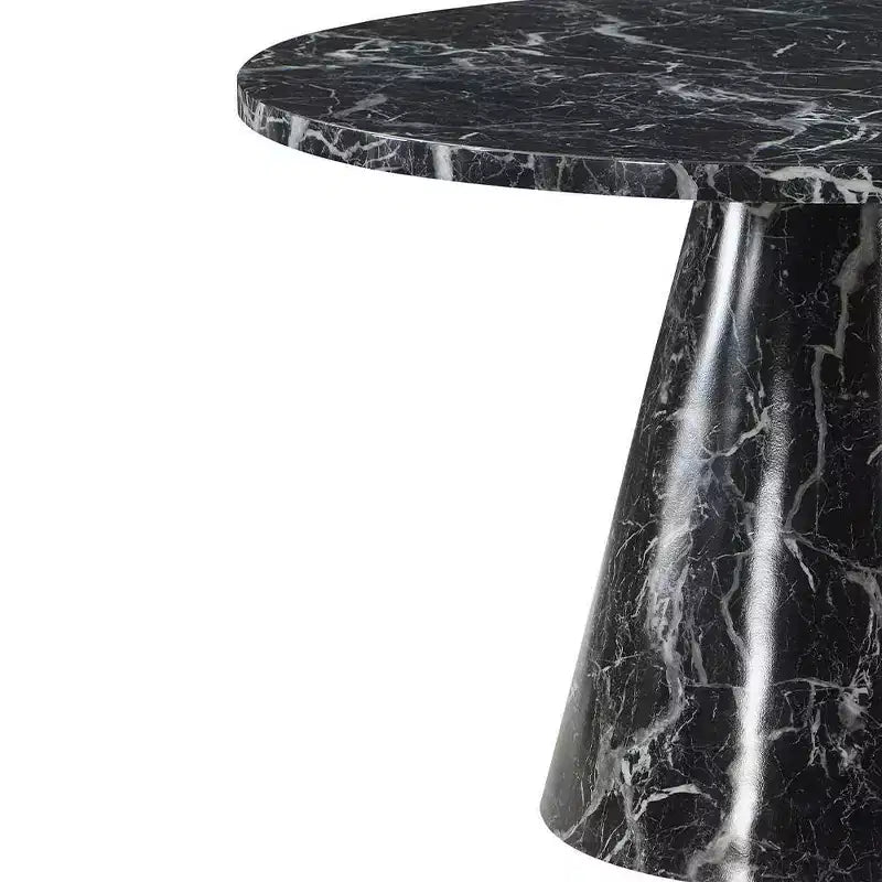Acme Furniture Hollis Dining Table Engineering Stone Finish
