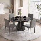 Acme Furniture Hollis Dining Table Engineering Stone Finish
