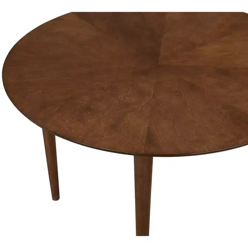 Comfort Pointe Bonito Round Dining Table Walnut Finish