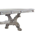 Dresden 136" Dining Tables Vintage Bone White - Acme Furniture
