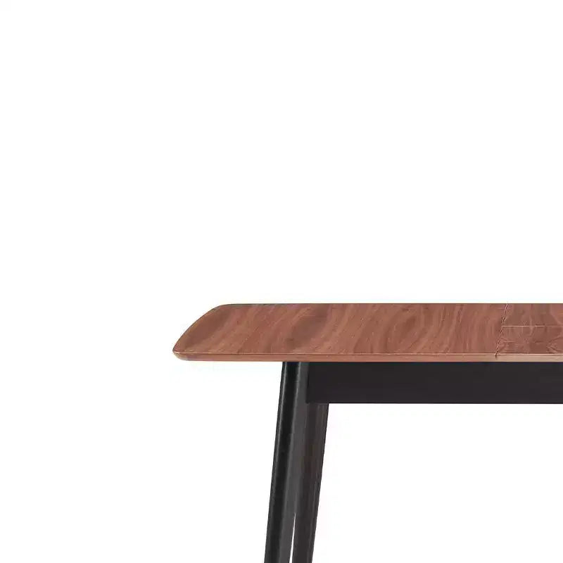 62.99" Lanae Dining Table Natural Black Finish - Acme Furniture