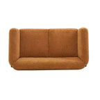 Christopher Knight Home James 63 " Boucle Fabric Loveseat Caramel