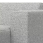 WyndenHall Biggs 2 Seater Sofa and Right Chaise Pale Gray