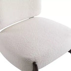 Christopher Knight Home Set of 2 Landon Modern Rubberwood Boucle Upholstered Accent Chairs