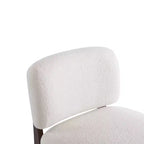 Christopher Knight Home Set of 2 Landon Modern Rubberwood Boucle Upholstered Accent Chairs