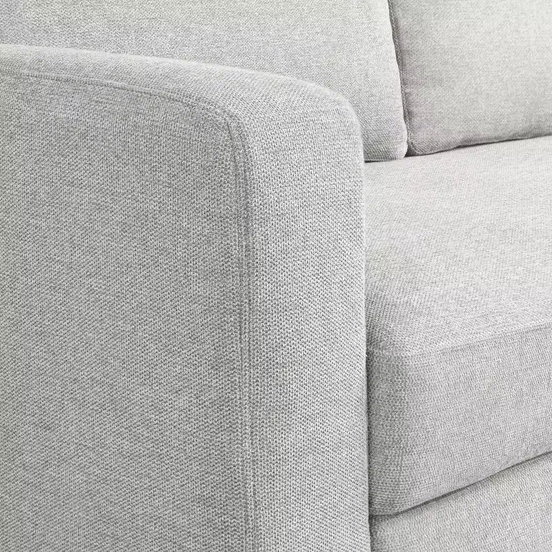 Serta Hans Convertible Loveseat Woven Linen