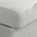 Serta Hans Convertible Loveseat Woven Linen