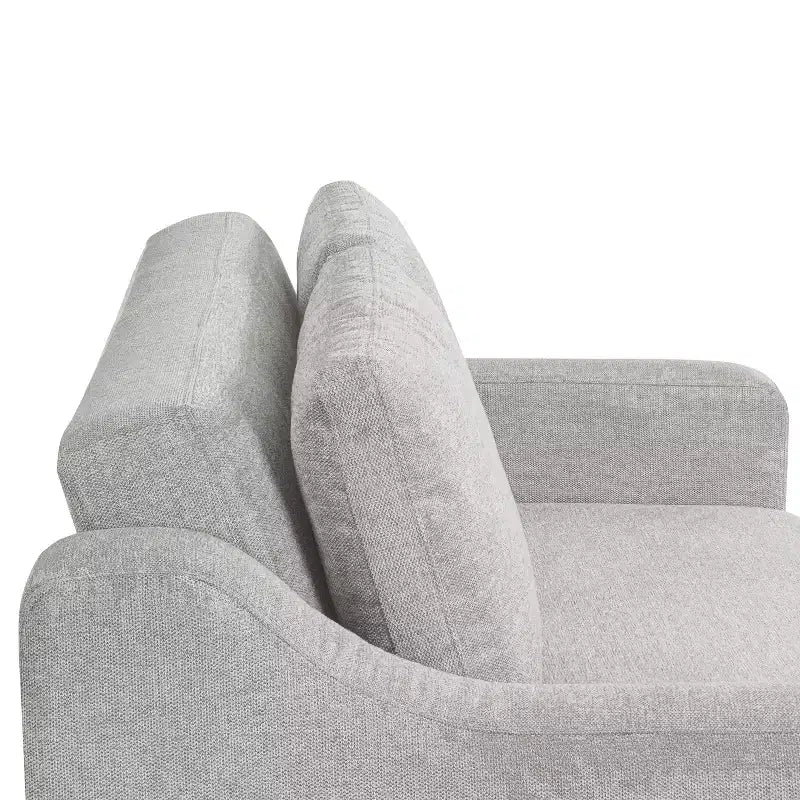 Serta Hans Convertible Loveseat Woven Linen