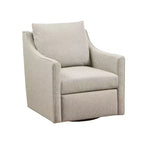 Martha Stewart Christian Swivel Armchair Natural