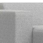 WyndenHall Biggs 2 Seater Sofa and Left Chaise Pale Gray