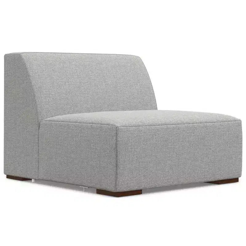 WyndenHall Biggs 2 Seater Sofa and Left Chaise Pale Gray