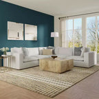 WyndenHall Marlee Corner Sectional Cloud Gray