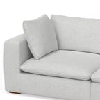 WyndenHall Marlee Corner Sectional Cloud Gray
