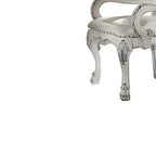Poltrona Dresden Accent 21" in similpelle finitura bianco osso - Acme Furniture: trapuntata, nessun assemblaggio richiesto, struttura in legno composito