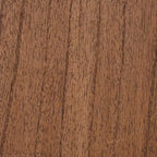 bali & pari Holitz Bayur Wood Nightstand Walnut Brown/Light Brown: 21.7" High, No Assembly Required