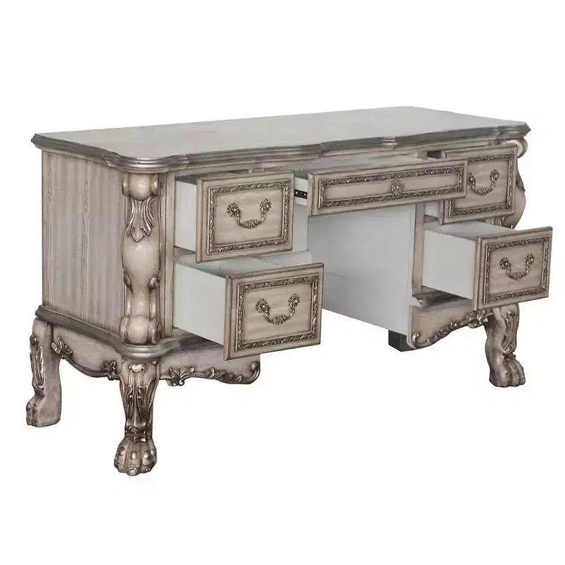 Toeletta Dresden 63" Bone White vintage - Acme Furniture