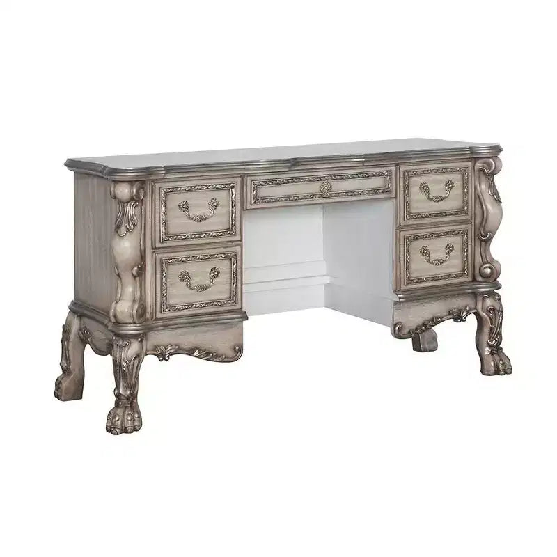 Toeletta Dresden 63" Bone White vintage - Acme Furniture