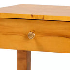 bali & pari Azmi Wood 2 Drawer Nightstand Light Mappa Burl