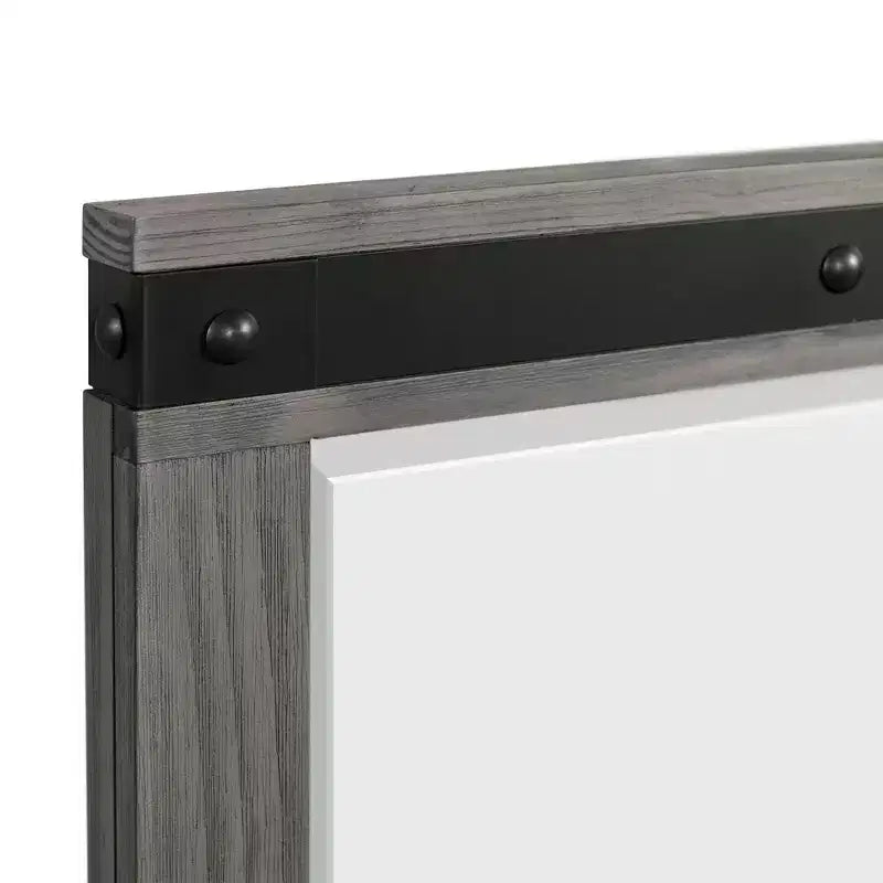 6pc King Montauk Panel Bedroom Set Gray - Picket House Furnishings: Includes Dresser, Chest & Nightstand