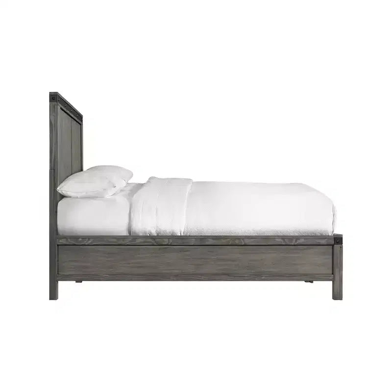 6pc King Montauk Panel Bedroom Set Gray - Picket House Furnishings: Includes Dresser, Chest & Nightstand