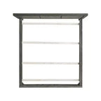 6pc King Montauk Panel Bedroom Set Gray - Picket House Furnishings: Includes Dresser, Chest & Nightstand