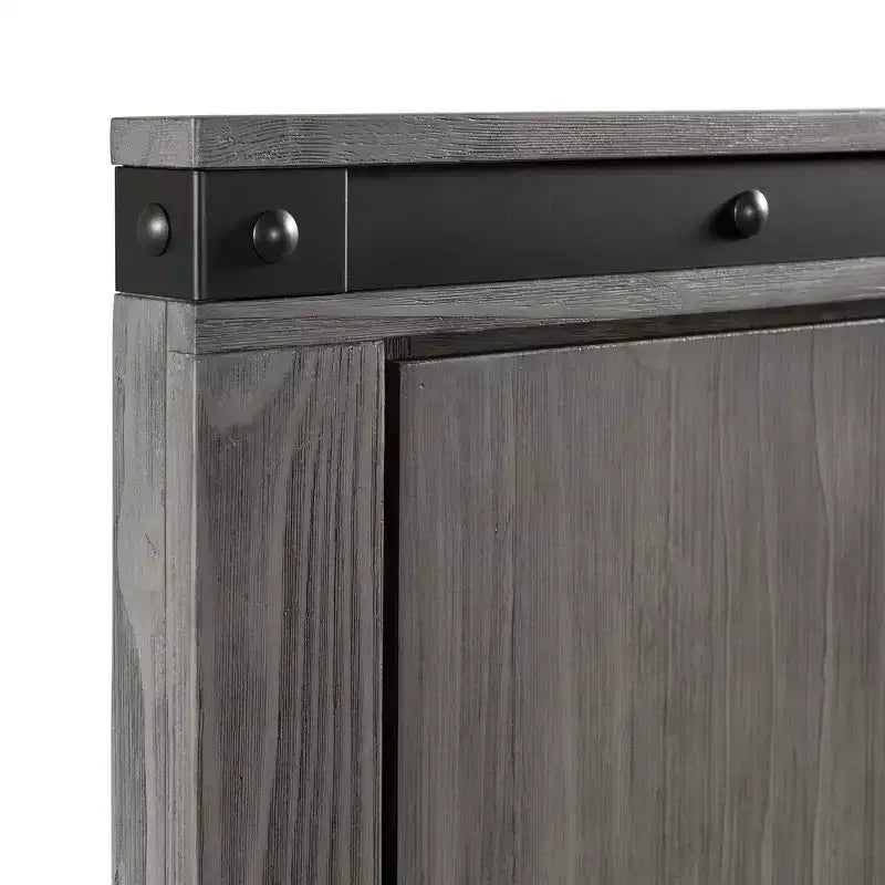 6pc King Montauk Panel Bedroom Set Gray - Picket House Furnishings: Includes Dresser, Chest & Nightstand
