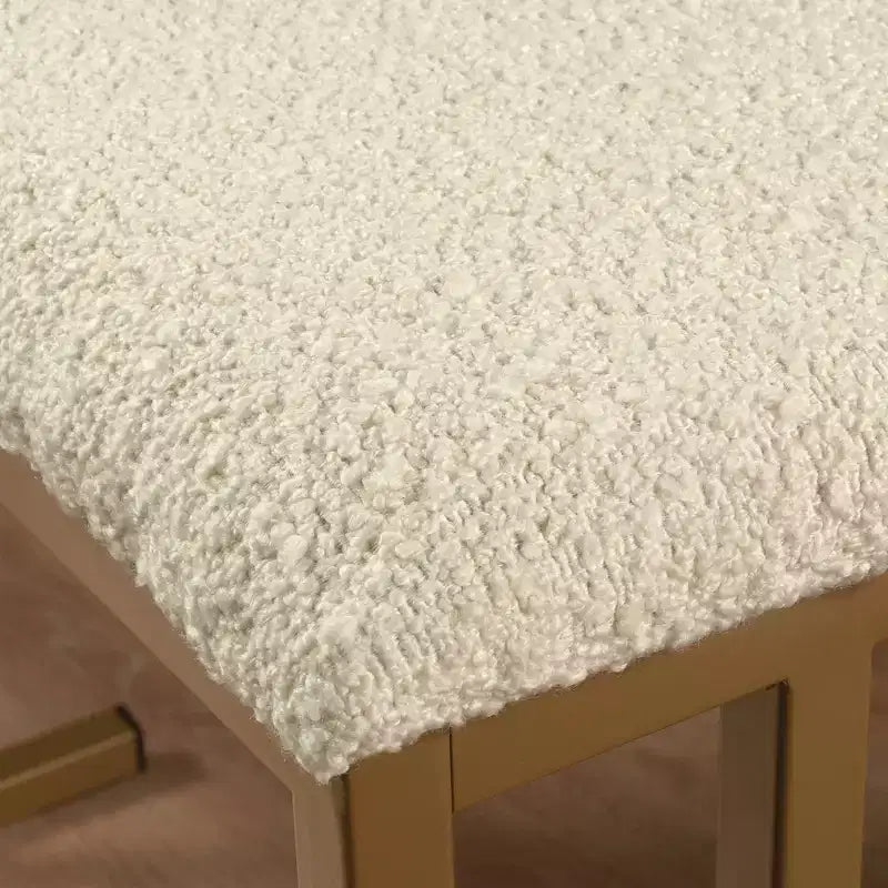 Sauder Internation Lux Vanity Table Sindoori Mango